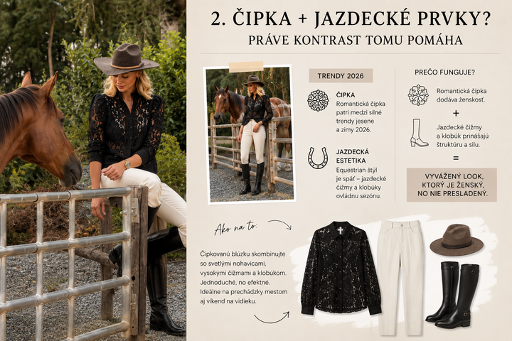 Mária Čírová v jazdeckom outfite
